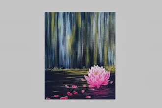 Paint Nite: Lotus Waterfall